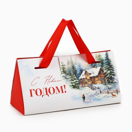 Gift box “Happy New Year!”, 24 x 11.5 x 9.5, New Year-1