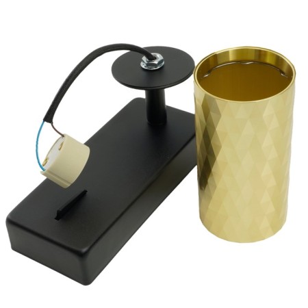 Wall lamp Feron ML1880, IP20, GU10, 35 W, 55x55x140 mm, black/gold color-5