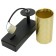 Wall lamp Feron ML1880, IP20, GU10, 35 W, 55x55x140 mm, black/gold color
