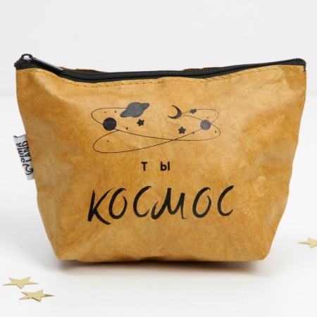 Crap cosmetic bag "Cosmos inside you", size 11x17 cm-3