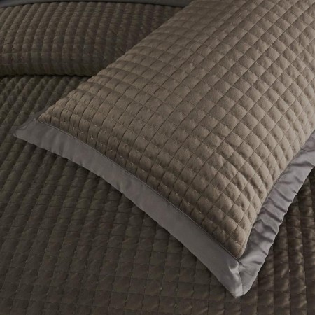 A set with a bedspread "Loretta", size 240x260 cm, 50x70 cm - 2 pcs, the color of the cappuccino-4