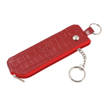 Keys case, ring, red color