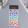 Stickers for creativity plastic "Gradient. Heart" 22x9.5 cm