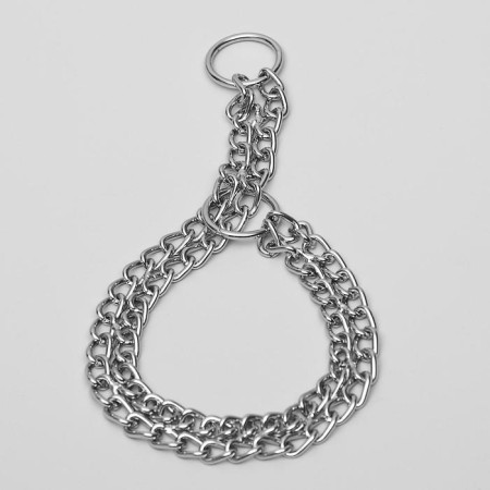 Collar - double -rowing shame, 35 cm, wire thickness 2 mm-5