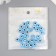 Beads for creativity plastic "Eye from the evil eye - blue" set of 30 pcs 0.7x1x1 cm