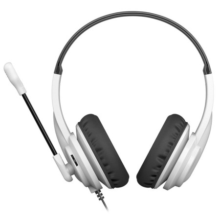 A4Tech HU-10 headphones, computer, microphone, 100 dB, 32 Ohm, USB, 2 m, white-2
