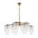 Suspended EVOLUCE lamp. Sle1122-303-08. Lynden. 8x40 watts, E14, 79x79x47 cm, brass color