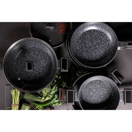 Pan Magistro Warrior, D = 26 cm, h = 4.9 cm, Soft-Touch handle, anti-stick coating, induction-9