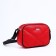 Bag Cross-Bodi "Salome" with lightning, external pocket, red color