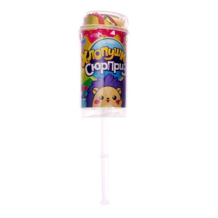 Crys with a toy "Chubushka Surprise", Hedgehog Mix-2