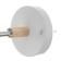 Spot "Anders" E27 40W white 17x20 cm