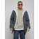 Winter male park, size 48, dark gray color