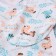 Kit for newborns, white color/birds, height 62 cm