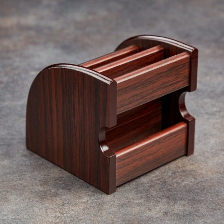 Organizer 3 sections, Series Zebrano with Kant Dark, 11*13cm-6