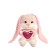 Soft toy "Bunny with a pink heart", 20 cm JL-MRT-08202301-20