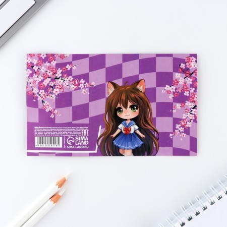 Gift set: notebook and icon "Anime"-7