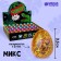 Growing toy "Egg with a painting color, dinosaurs" 3.5x4.5 cm, mix