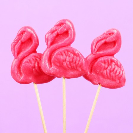 Caramel candy figure Sweet Ness Flamingo, 30 g-1