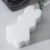 Bathing sparks "animals", 14 × 9 × 4 cm, super -furry foam, white color