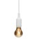 Cartridge E27 Silicone with a cord 1 m white rexant