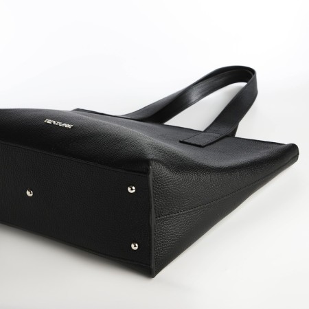 Female bag Textura, chover, large size, black color-4