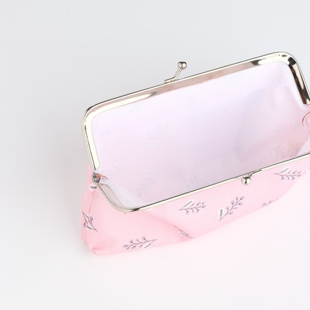Cosmetic bag -Fermoar flowers, 18*1.5*10.5, farmar department, pink-2