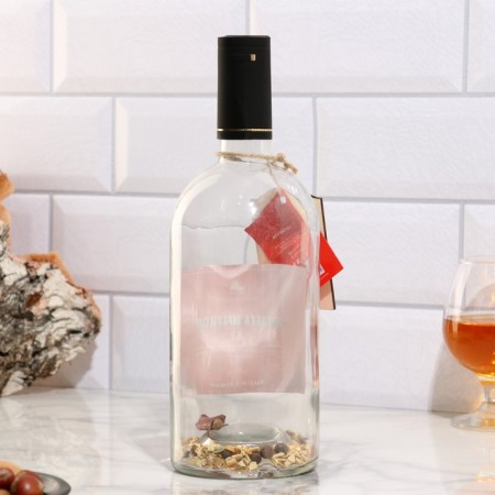 A set of herbs and spices for the preparation of tincture "pepper" with a bottle-1
