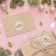 Stickers with embossing in the roll "Mary Christmas", 500 pcs, 2.5 x 2.5 cm