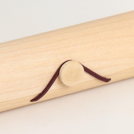 Casket wood under painting Tubus "Subtle sheet" 19x4x4 cm-1