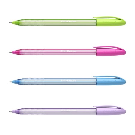 Ballic handle Erichkrause U-108 Spring Stick 1.0, Ultra Glide, Blue Ink color-6
