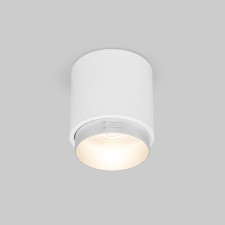 Lamp ceiling Elektrostandard, Cors Led 10 W, 100x81x81 mm, IP20, white color, silver