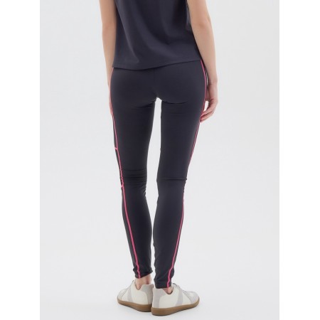 Women's legins with minaku grid, black color, rr 44-5