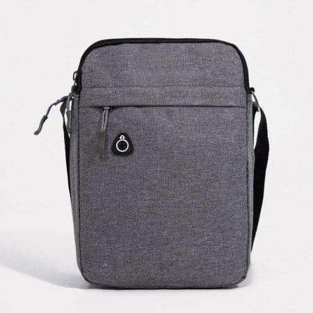 Male bag, gray color-1