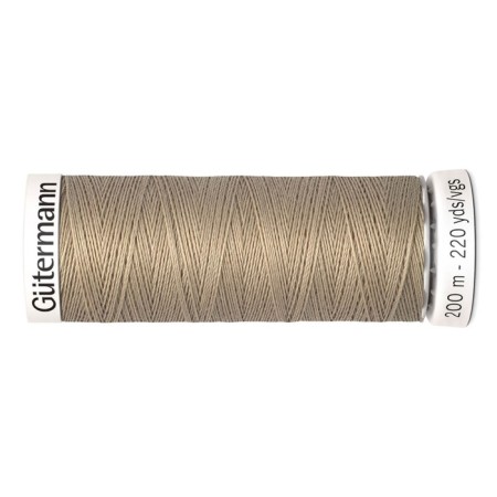 SEW-HALL thread for all materials, 200 m, 748277 (464 sand)