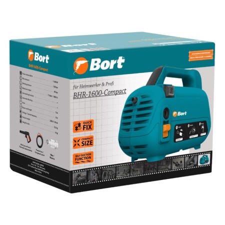 High pressure washing Bort BHR-1600-Compact, 1600 watts, 120 bar, 420 l/h-2