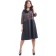 Female dress, size 58, black color