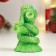 Figure "Snake on a tree" light green, 10x8cm