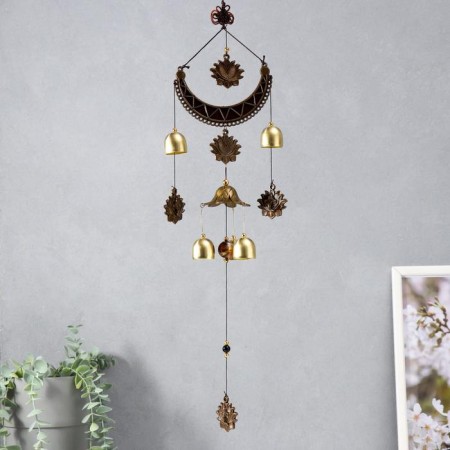 Wind Music Metal "Ganesha, Necklace" 5 bells 60 cm