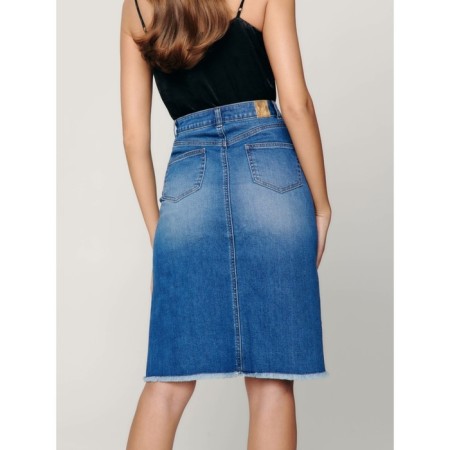 Women's jeans, size XS, MID Blue color-5