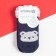 New Year's children's socks I am “Bear”, blue color, 12-14 cm