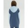 Sweatshirt for girls, height 152 cm, dark gray color