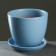 Flower Pot "Antik" Blue, 1l
