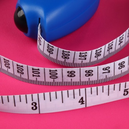 Centimeter roulette, 150 cm, blue color-1