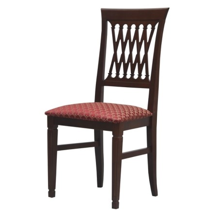 Infinity chair, beech, color color dark nut, fabric 701/4