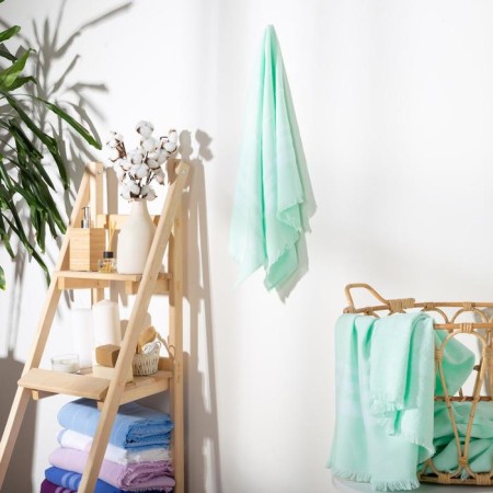 Tmachry double -sided Ethel "Coos" 50x90 cm, mint color, 100% cotton, 240 g/m2