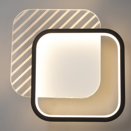 Bra "Double Square" LED 22W 3000/4000k white 30x23x5 cm-1