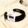 Hair cap "Galatea" 4 cm, black