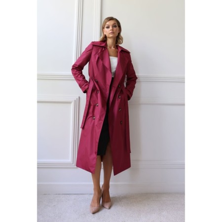Classic female trench coat, size 42-44-2