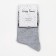 Women's socks, gray color, size 23-25