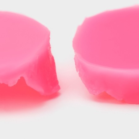 Mold Dolyana "Rose petal", silicone, 2 items, 6.7 × 6.2 cm, pink color-5